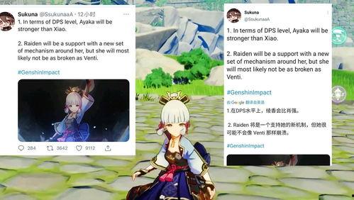 外网爆料原神图片大全最新,外网图片大全揭示神秘新角色与场景  第2张